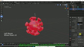 Blender 2.8 Tutorial, Coronavirus, Covid19, How Effecting Human Cell, Eevee Modeling and Animation, Toorkhan, dailymotion
