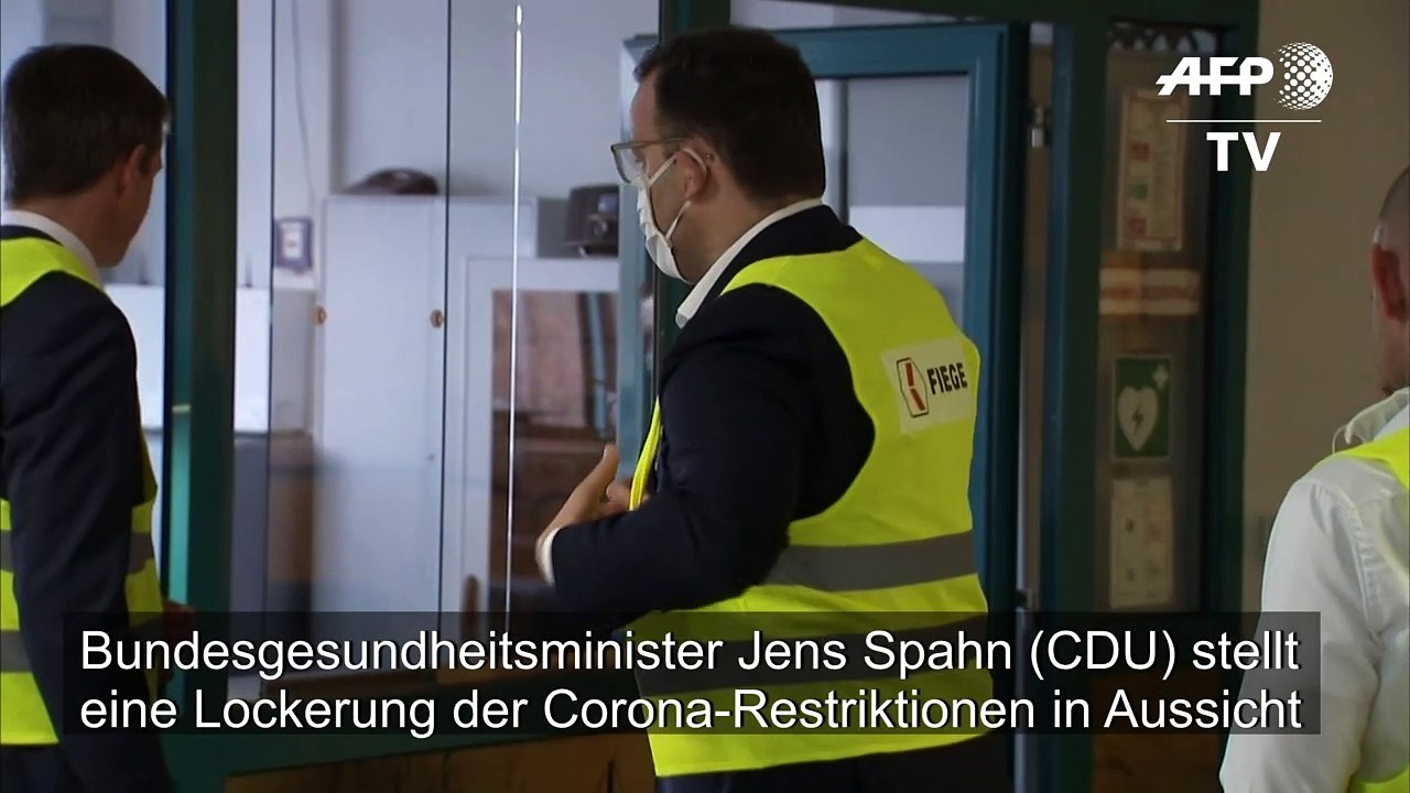 Spahn stellt Lockerungen in Corona-Krise nach Osterferien in Aussicht