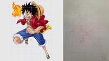 Cara Menggambar Anime Dengan Teknik Pola Grid Drawing