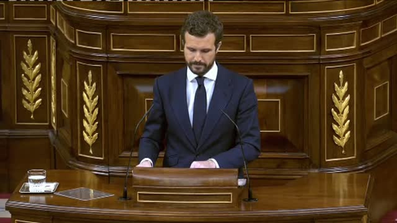 Casado: "Los españoles merecen un Gobierno que no les mienta"