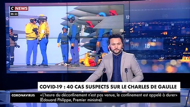 Coronavirus - Une 40aine de marins du porte-avions Charles de Gaulle porteurs de symptômes compatibles placés en observation médicale renforcée