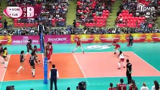 Brenda Castillo Amazing Volleyball Libero _ TOP MOMENTS _ World Grand Prix 2017