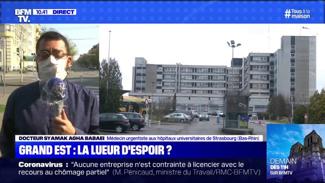 Syamak Agha Babaei, médecin urgentiste à Strasbourg : Nous avons beaucoup de patients jeunes. Personne n'est protégé en raison de l'âge.
