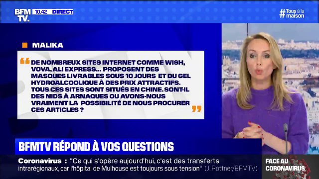 De nombreux sites proposent des masques et du gel hydroalcoolique, est-ce une arnaque? BFMTV répond à vos questions