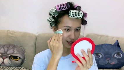 Lynk Lee lần đầu Makeup và Uốn tóc