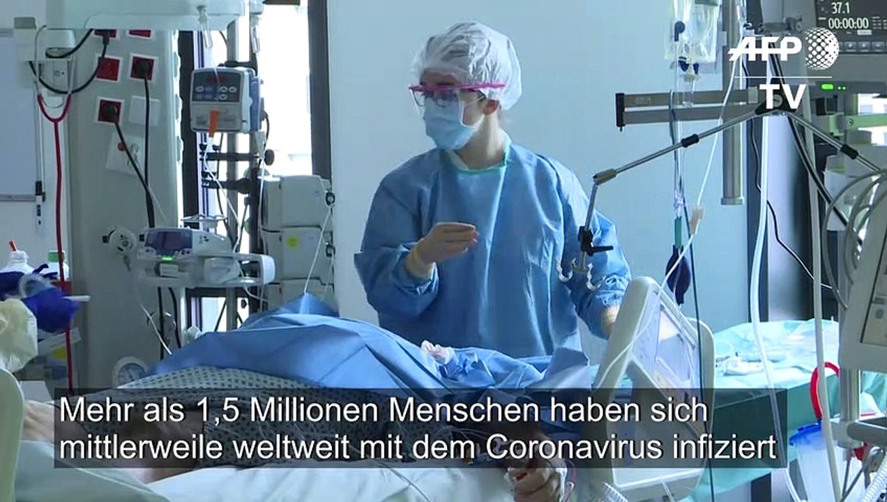 Mehr als 1,5 Millionen Corona-Infizierte weltweit