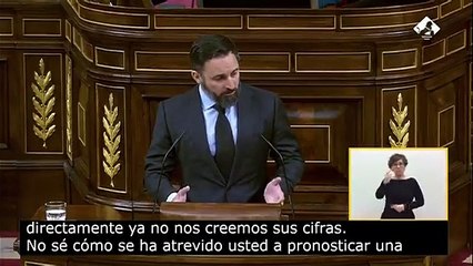 Abascal: " Son ustedes la caricatura de un gobierno chavista con muchas mentiras, ocultaciones y desinformación"