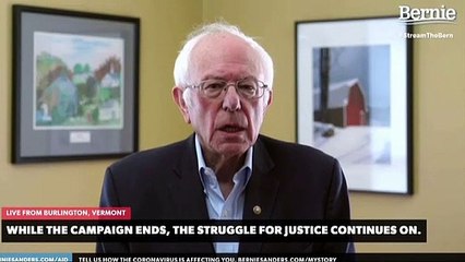 Sanders se retira de la carrera presidencial demócrata y allana el camino a Biden para su candidatura