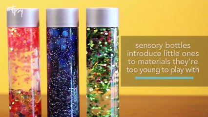 How to Make Calm Down Sensory Bottles for Kids