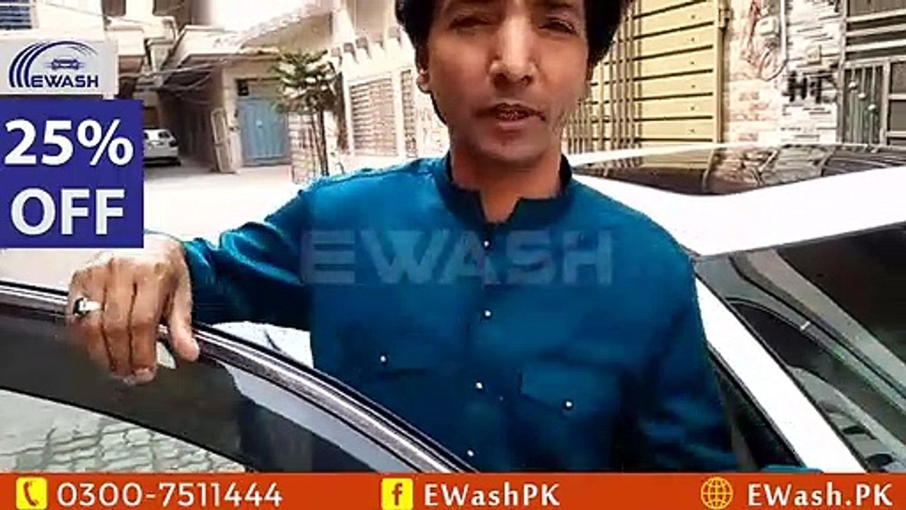 saleem ambala positive review about ewash | car wash in islamabad and rawalpindi