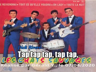 Les Chats Sauvages & Dick Rivers_Toute la nuit (E. Cochran_Week end)(1962)karaoke