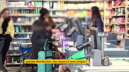 Coronavirus : des rayons à sens unique dans la grande distribution ?