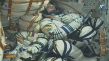 La nave tripulada Soyuz MS-16 parte hacia la Estación Espacial Internacional