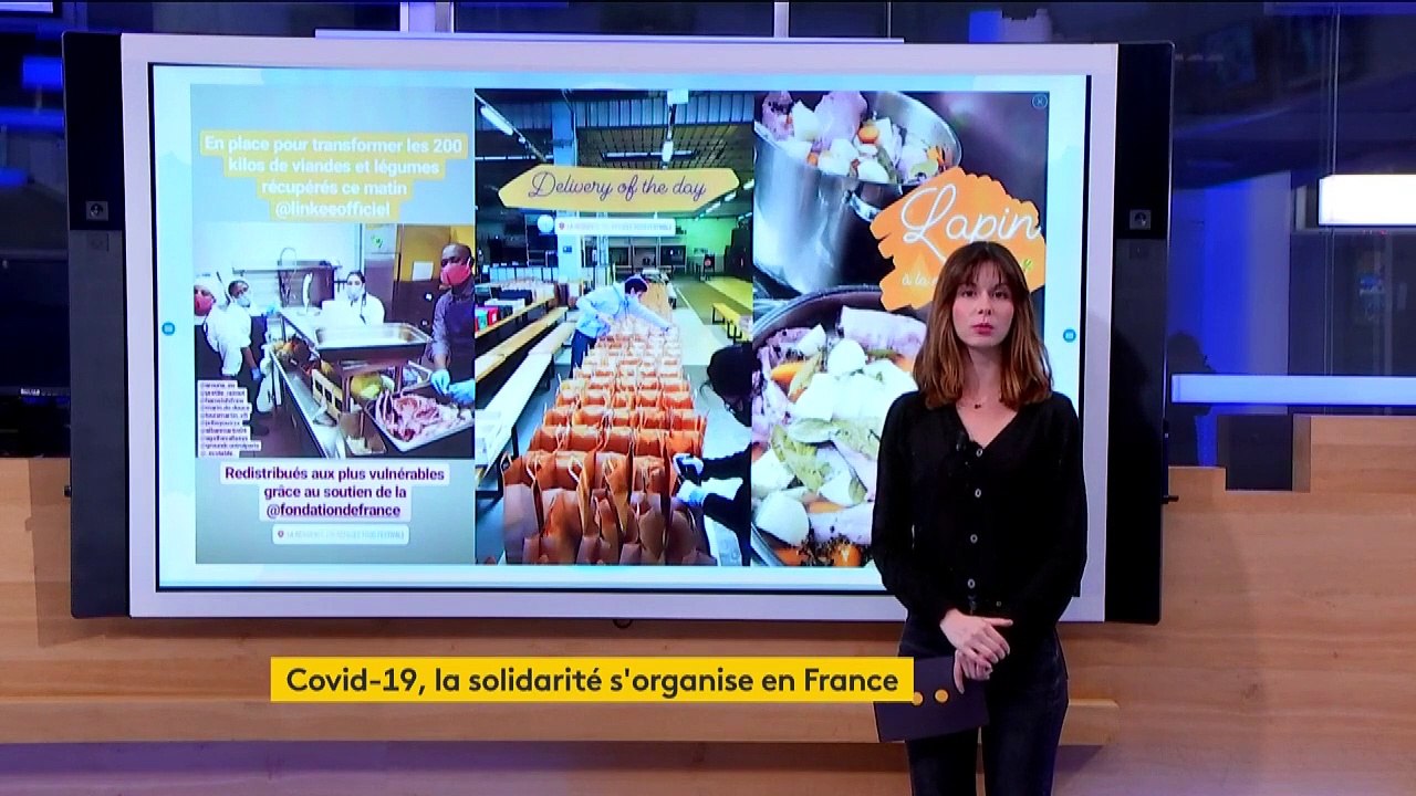 Coronavirus : la solidarité s'organise en France