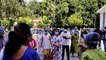 Covid 19: LNJP Hospital nurses protest for sanitised accomodation, PPE suits