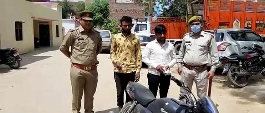 शामली: वाहन चेकिंग के दौरान दो शातिर बदमाश गिरफ्तार