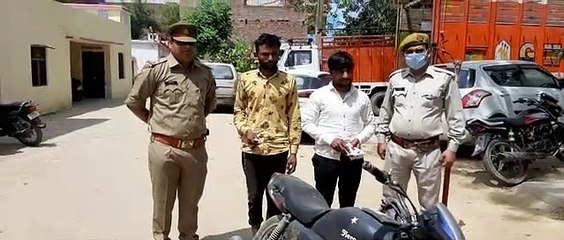 शामली: वाहन चेकिंग के दौरान दो शातिर बदमाश गिरफ्तार