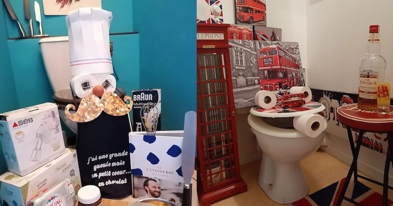 Confinement : il lance le challenge fou « customise tes toilettes » et les créations sont géniales !