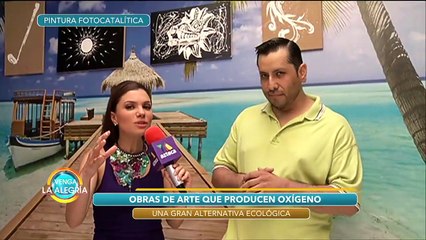 ¡Arte que ayuda al medio ambiente! ¡Descubre las imágenes fotocatalíticas! | Venga La Alegría