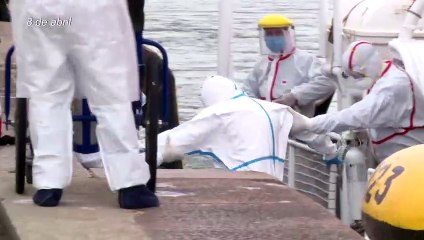 Crucero australiano aislado por covid-19 atracará el viernes en Montevideo