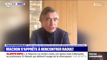 Rencontre Macron/Raoult: "Je salue cette initiative du chef de l'Etat", déclare Douste-Blazy