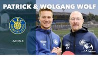 Saisonabbruch, Aufstieg und Spendenaktion: Wolfgang und Patrick Wolf im Talk