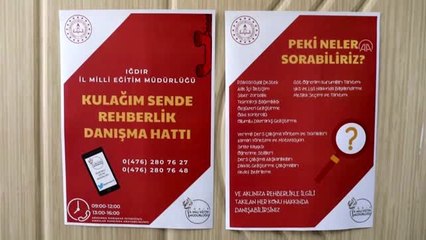 "Kulağım Sende" ekibi uzaktan eğitim alan öğrencilere rehber oluyor