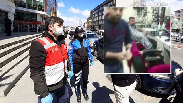 Bağcılar'da polis berbere tıraş baskını düzenledi