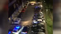 Detenido un hombre que embistió a varios coches de las fuerzas del orden
