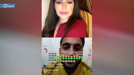 شاب سوري يشعل غضب فنانة موالية لنظام أسد