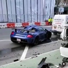 Ce milliardaire détruit sa Porsche Gemballa GT à New York