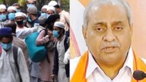 Gujarat Deputy CM technique helps 70 Jamaati to surrender