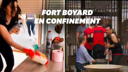 En confinement, ils rejouent la scène de la salle du trésor de Fort Boyard