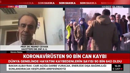 Prof. Dr. Mehmet Ceyhan, Türkiye'nin son vaka ve can kaybı verilerini değerlendirdi