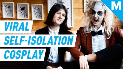 Two women created a viral dress up challenge during quarantine