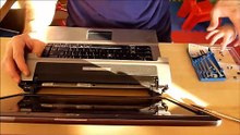 How to replace the Keyboard and clean the CPU fan on an HP Compaq 6720s Laptop