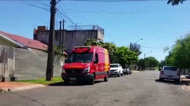 Siate atende mulher que caiu em residência, no Jardim Quebec