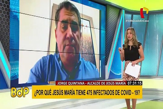 Alcalde Quintana explica por qué Jesús María presenta mayor cantidad de infectados de Lima
