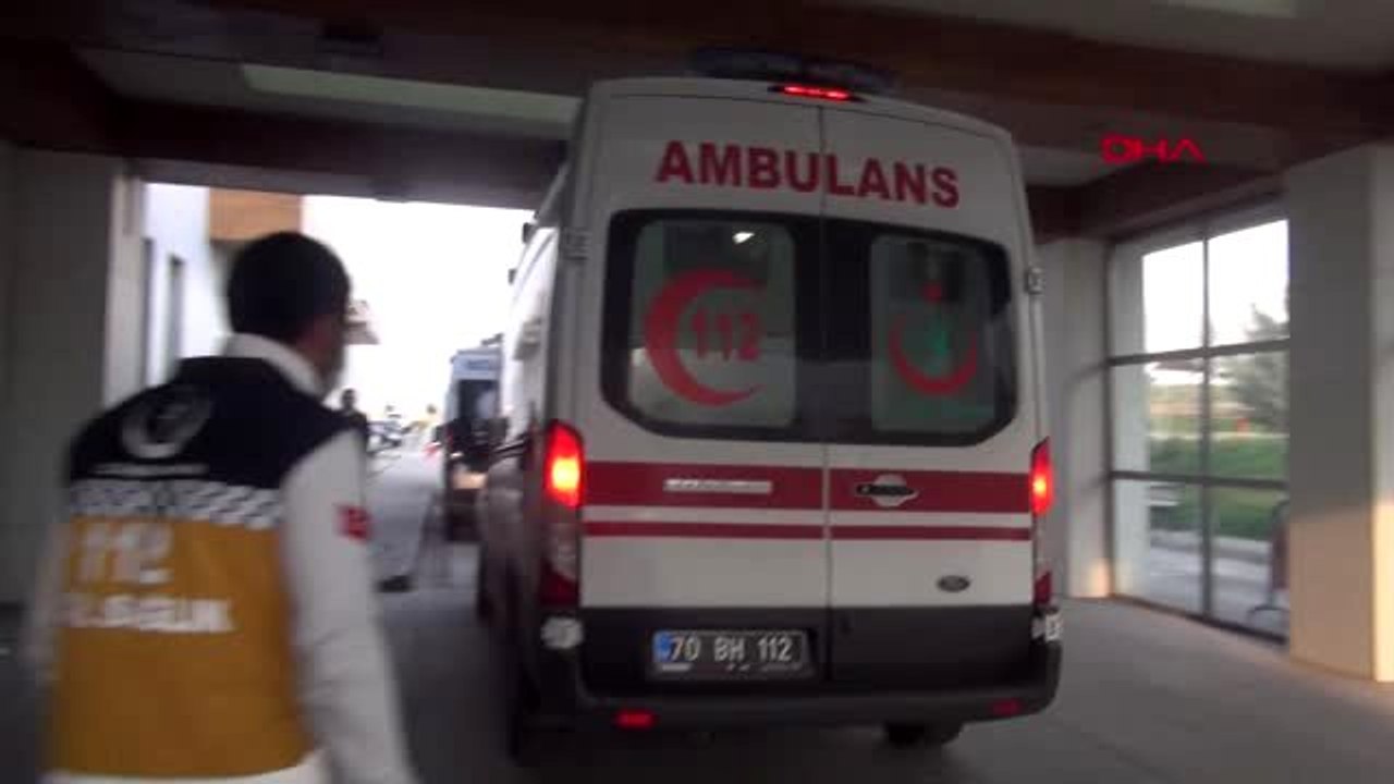 KARAMAN Çapa makinesine kaptırdığı bacağı koptu