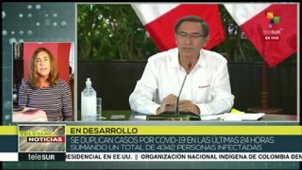 Presidente de Perú amplía cuarentena por dos semanas