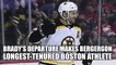 Bruins Center Patrice Bergeron Now Boston’s Longest-Tenured Athlete