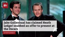 Jake Gyllenhaal Talks About Heath Ledger