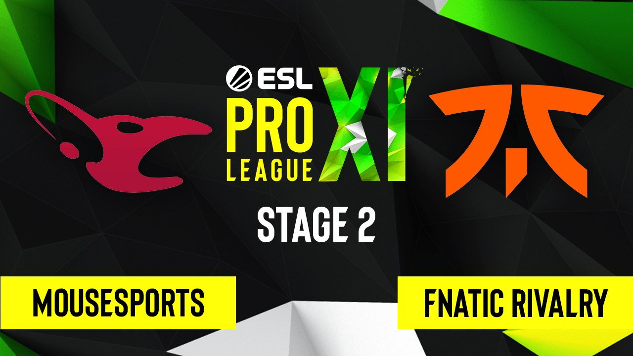 CSGO - mousesports vs. Fnatic Rivalry [Inferno] Map 1 - ESL Pro League Season 11 - Stage 2