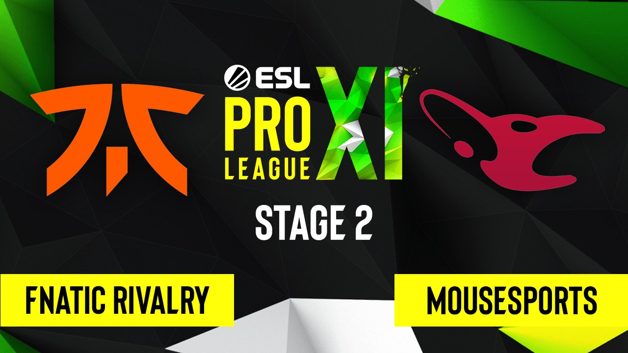 CSGO - mousesports vs. Fnatic Rivalry [Nuke] Map 2 - ESL Pro League Season 11 - Stage 2