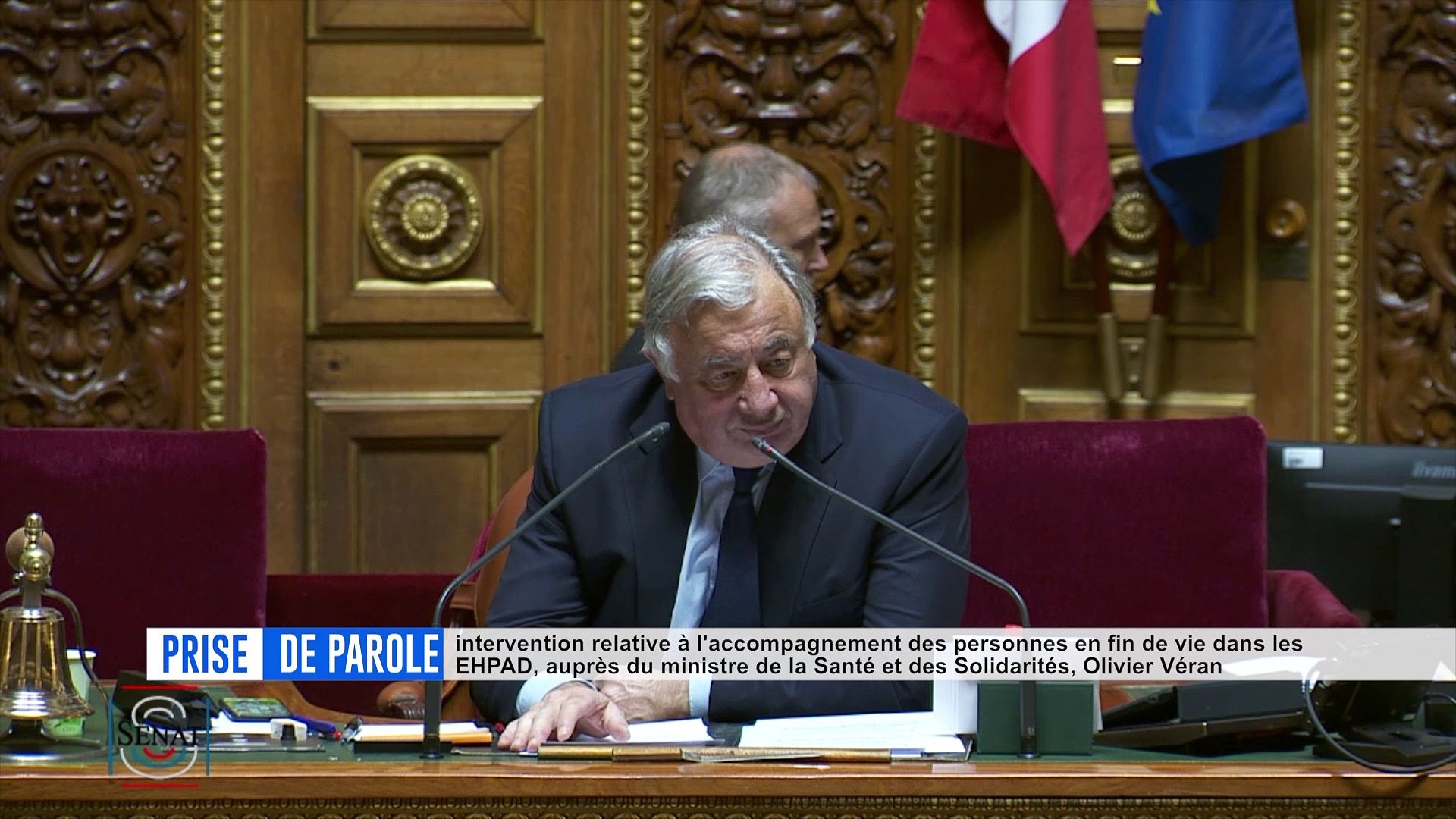 Prise de parole du 9 avril - Jean Claude Tissot, sénateur de la Loire. -  Vidéo Dailymotion