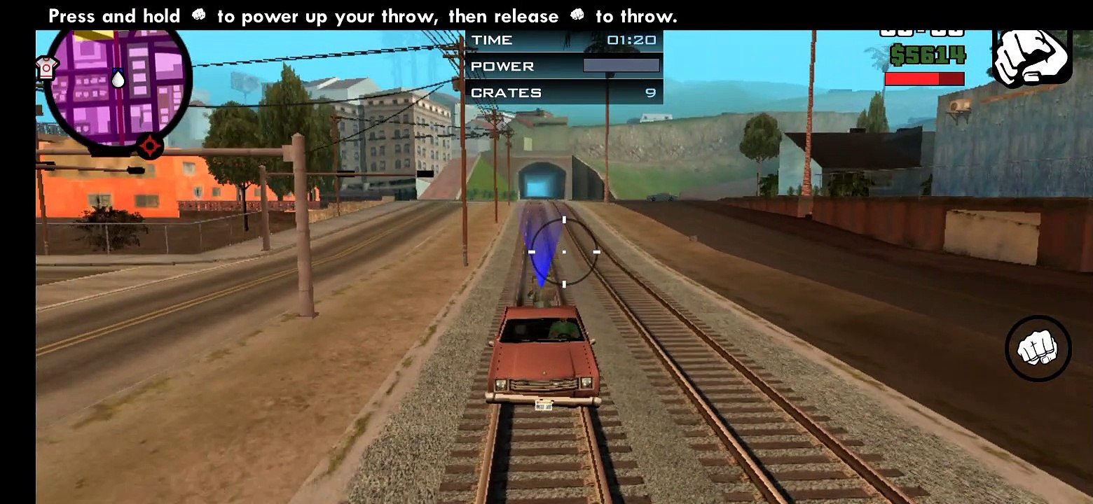 GTA san andreas mission catalyst boxes from train