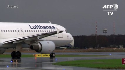 Lufthansa perde um milhão de euros por hora