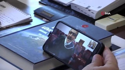 Vali Şentürk'ten huzurevi sakinlerine görüntülü moral telefonu