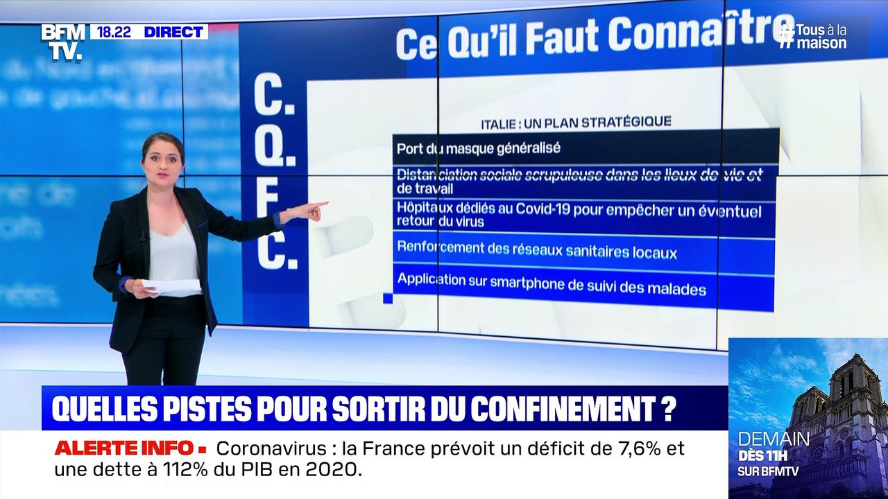 Story 4 : Quelles pistes pour sortir du confinement ? - 09/04