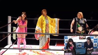 Chihiro Hashimoto,DASH Chisako & Meiko Satomura vs Haruka Umesaki,Kaoru Ito & Kyoko Inoue [Diana 09.02.2020]